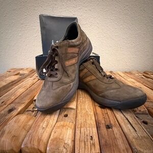 Mephisto Runoff Brown Nubuck Leather Walking Shoes Sneakers US 7 EUR 4.5 250051